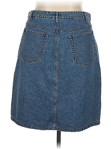 Caslon Denim Skirt (view 2)
