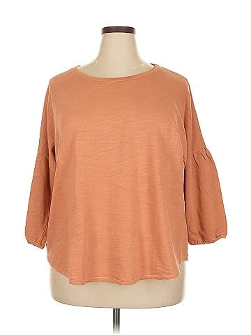 Purejill 3/4 Sleeve Top (view 1)