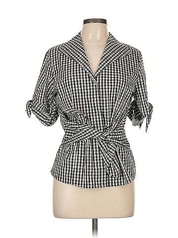 Kenar 3/4 Sleeve Button-Down Shirt (view 1)