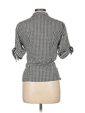 Kenar 3/4 Sleeve Button-Down Shirt (view 2)