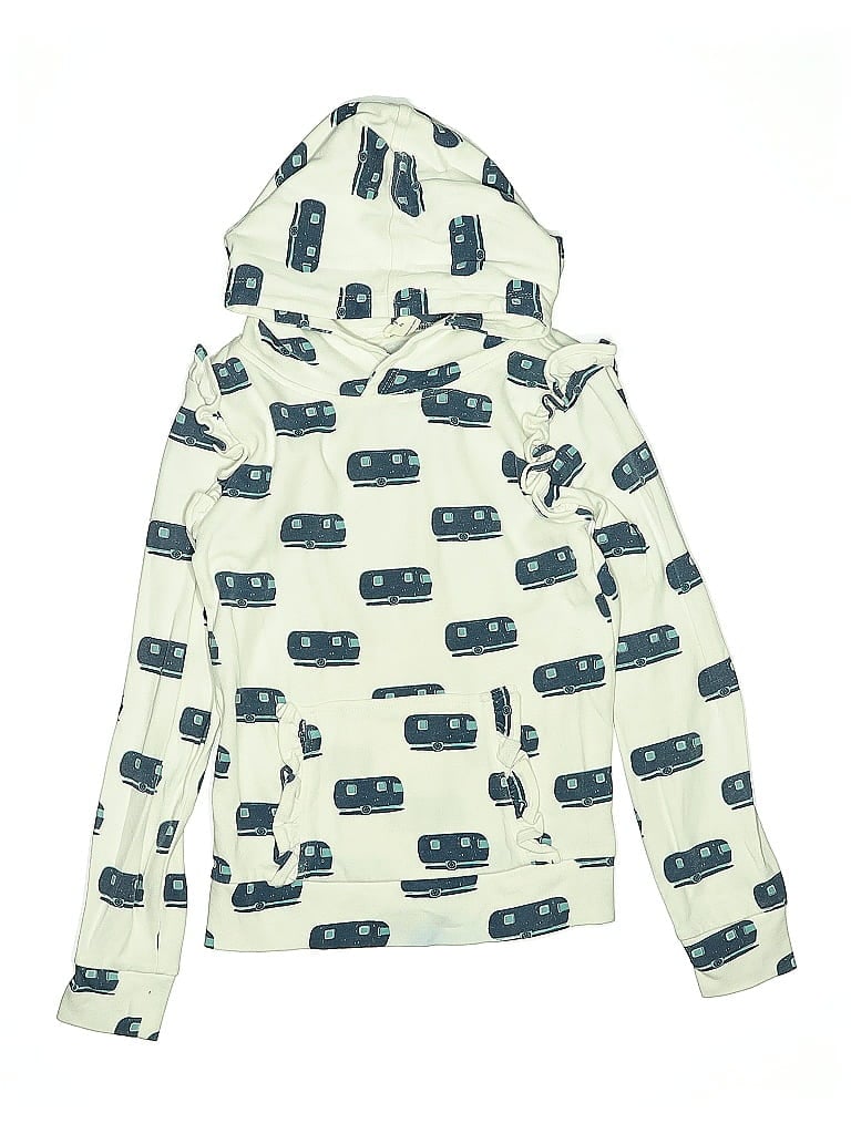 Kate Quinn Organics 100% Cotton Blue Pullover Hoodie Size 8 - photo 1