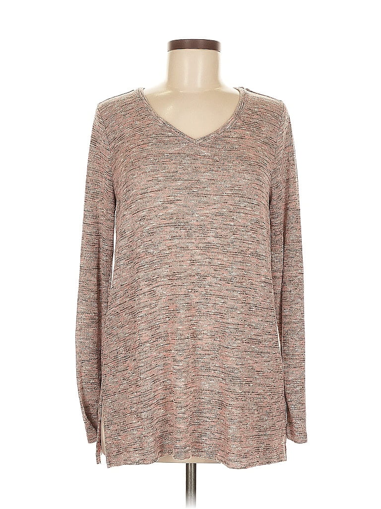 Pre-owned Apt. 9 Pullover Sweater In Brown