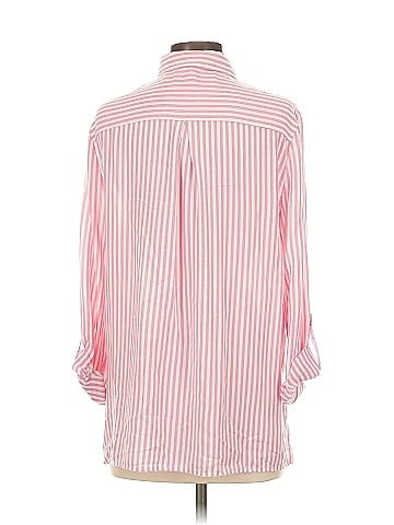 Love Tree 3/4 Sleeve Button-Down Shirt (view 2)