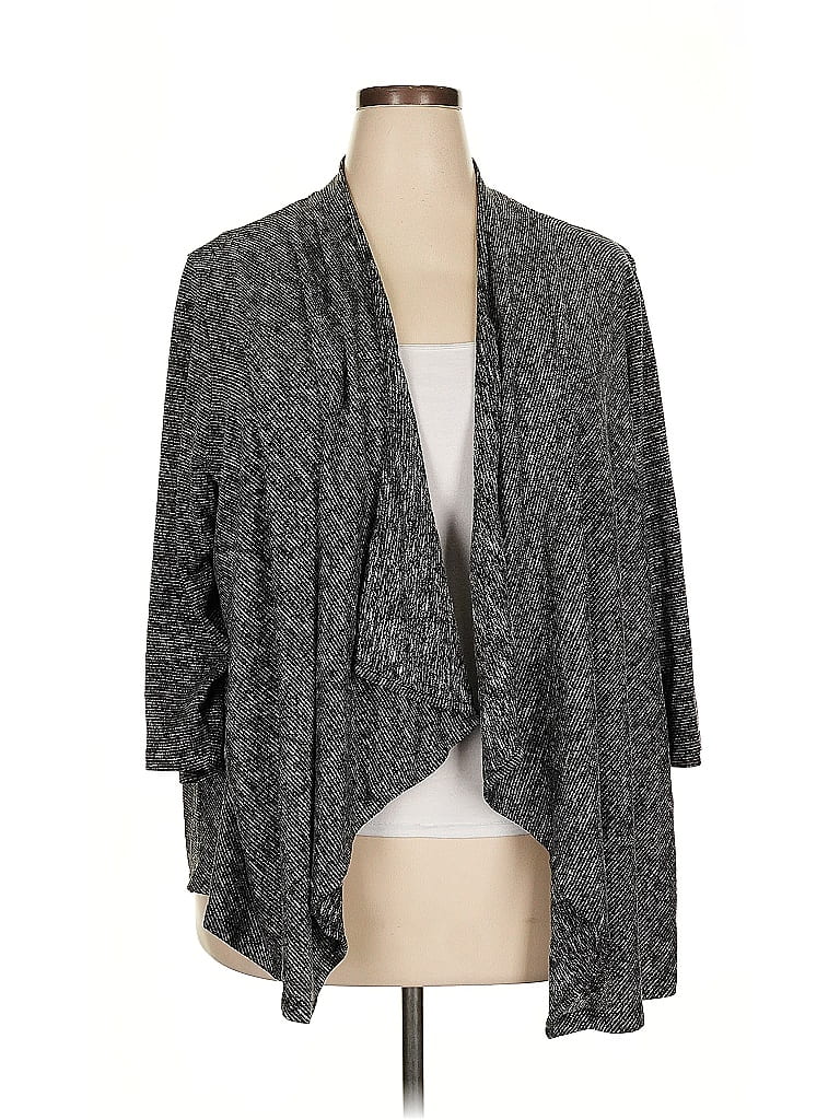 Catherines Gray Cardigan Size 3X - photo 1