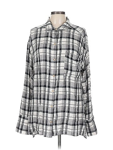 Pilcro Long Sleeve Button-Down Shirt (view 1)