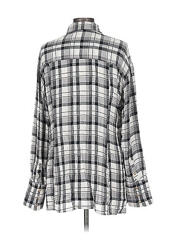 Pilcro Long Sleeve Button-Down Shirt (view 2)
