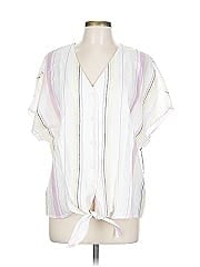 Three Dots Short Sleeve Blouse