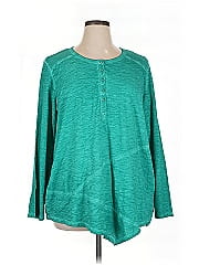 Logo By Lori Goldstein Long Sleeve Blouse