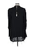 FP One 100% Viscose Black 3/4 Sleeve Blouse Size L - photo 1