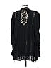 FP One 100% Viscose Black 3/4 Sleeve Blouse Size L - photo 2