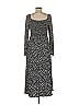 Scoop Polka Dots Black Casual Dress Size M - photo 2
