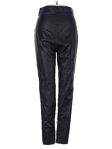 Zara Faux Leather Pants (view 1)