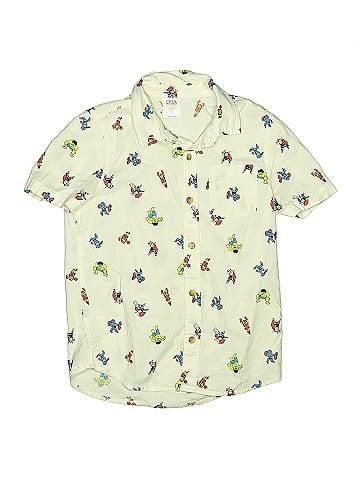 Jumping Beans Short Sleeve Button-Down Shirt (view 1)