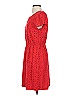 Market and Spruce 100% Modal Hearts Red Casual Dress Size S - photo 4