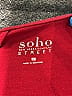 Soho JEANS NEW YORK & COMPANY Solid Red Casual Dress Size L - photo 7