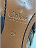 Chloé Black Green Crushed Velvet Lexie Boots Size EU 39 - photo 7