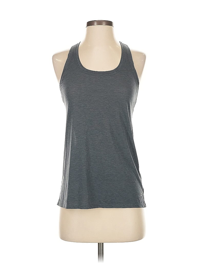 Pre-owned Gap Fit Active Tank Top In Gray