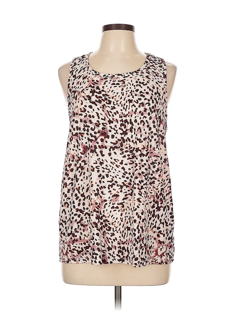 Pre-owned Active By Old Navy Tank Top Brown Halter Neckline Tops