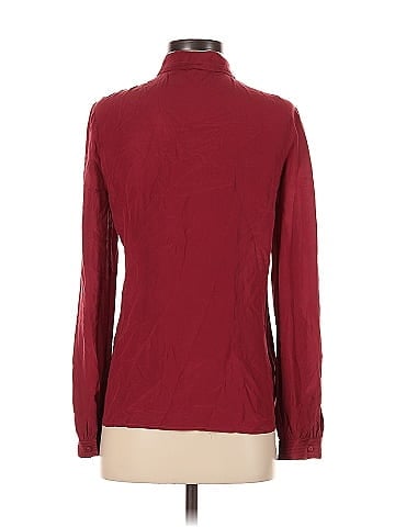 Classiques Entier Long Sleeve Silk Top (view 2)