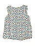 Jacadi 100% Cotton Ivory Sleeveless Blouse 3-6 MO / 6 MO - photo 1