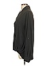 Pleione 100% Polyester Black Long Sleeve Blouse Size L - photo 4
