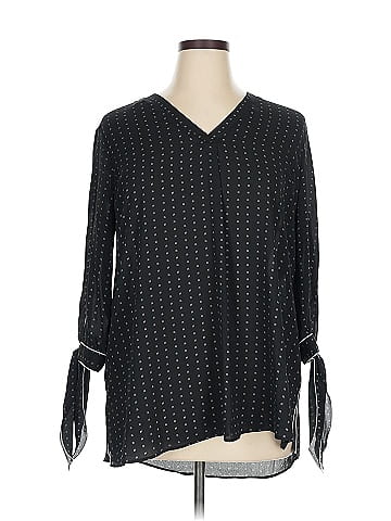 Worthington 3/4 Sleeve Blouse (view 1)