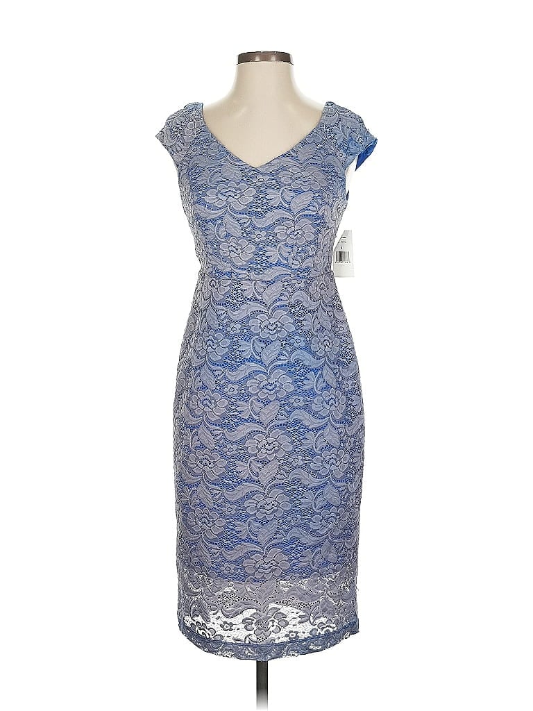 Alexia Admor Blue Cocktail Dress Size S - photo 1