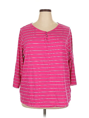 Lands' End 3/4 Sleeve T-Shirt (view 1)