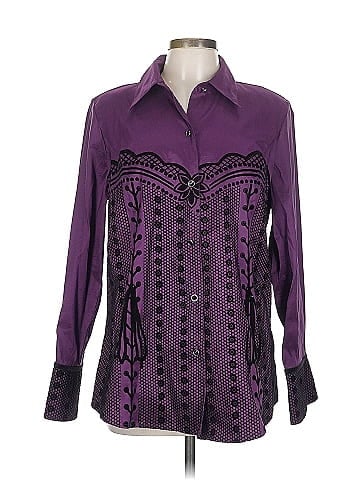 DG^2 by Diane Gilman Long Sleeve Blouse (view 1)