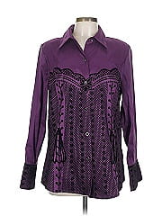 Dg^2 By Diane Gilman Long Sleeve Blouse