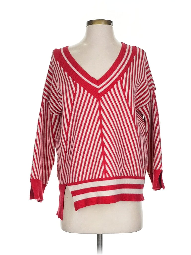 Pre-owned Assorted Brands Pullover Sweater In Red