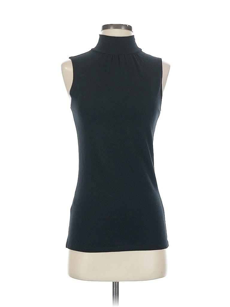 EXPRESS Pre-owned Sleeveless Turtleneck In Black