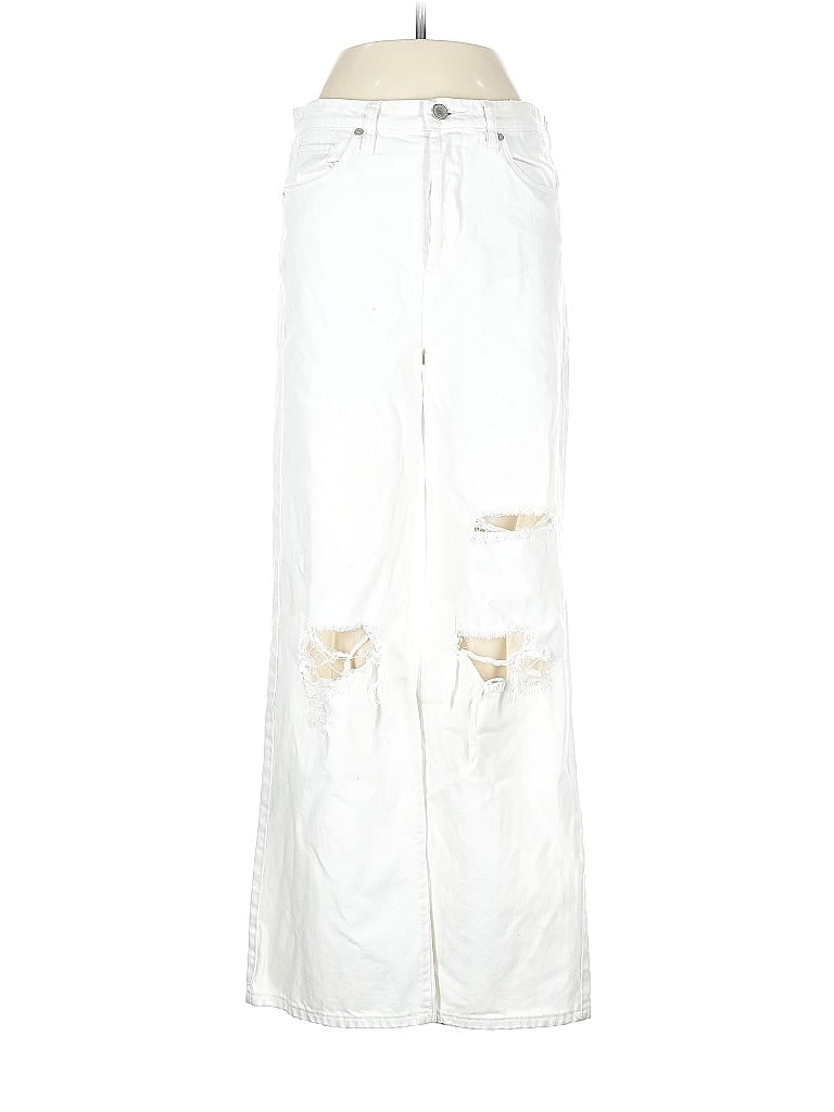 Pre-owned Blanknyc Blank Nyc Jeans In White