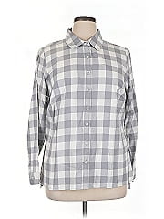 Cj Banks Long Sleeve Button Down Shirt