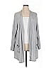 Terra & Sky Gray Cardigan Size 1X - photo 1