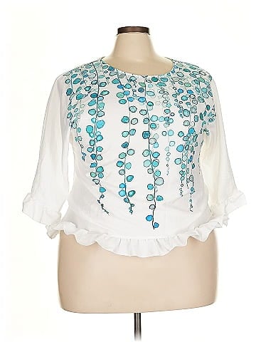 Unbranded 3/4 Sleeve Blouse (view 1)