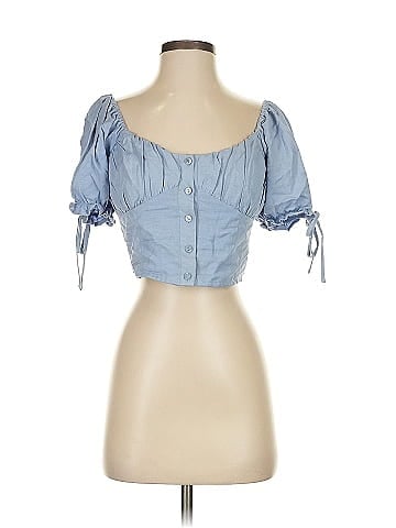 Forever 21 Short Sleeve Blouse (view 1)