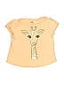 Baby Gap 100% Cotton Yellow Pink Short Sleeve T-Shirt Size 18-24 mo - photo 1