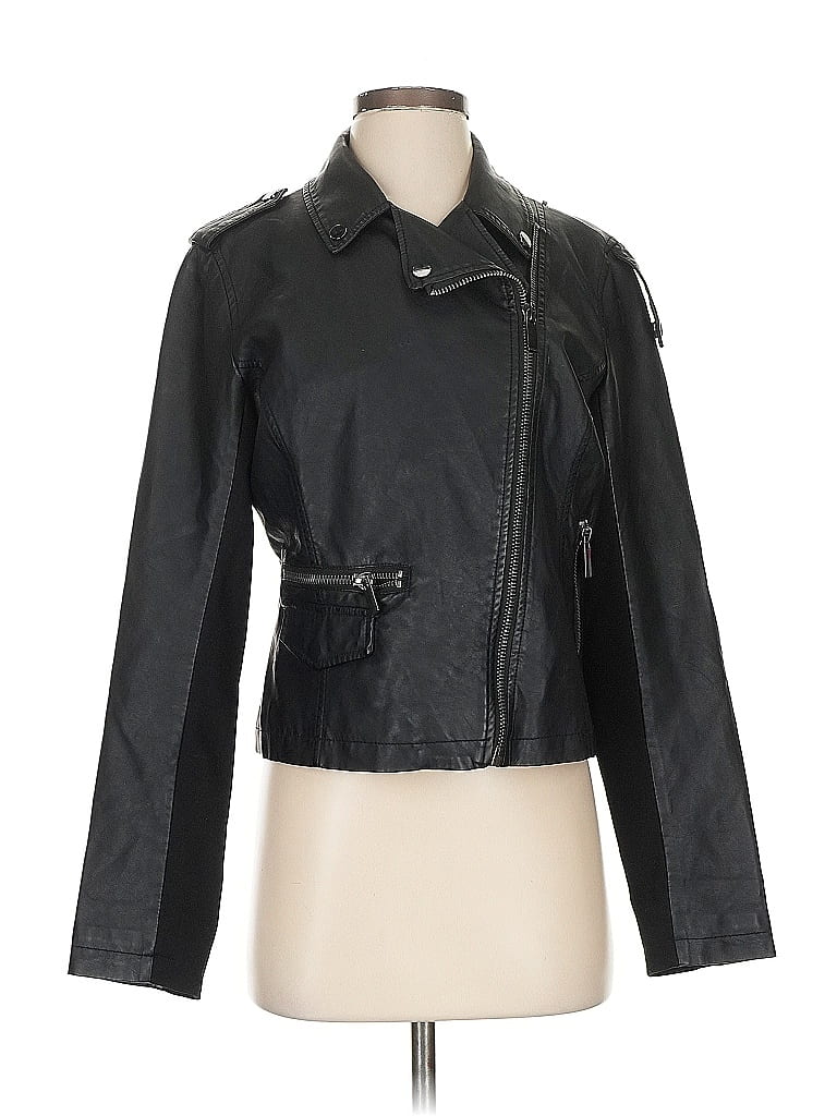 Pre-owned New York And Company Jacket In Black