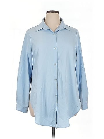 Shein Curve 3/4 Sleeve Blouse (view 1)