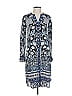 Hale Bob Paisley Blue Casual Dress Size XS - photo 1