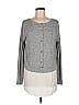 Ann Taylor LOFT Gray Long Sleeve Top Size M - photo 1