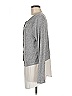 Ann Taylor LOFT Gray Long Sleeve Top Size M - photo 4
