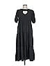 Desigual 100% Lyocell Hearts Black Casual Dress Size L - photo 1