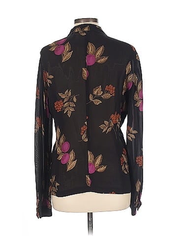 Dana Buchman Long Sleeve Blouse (view 2)