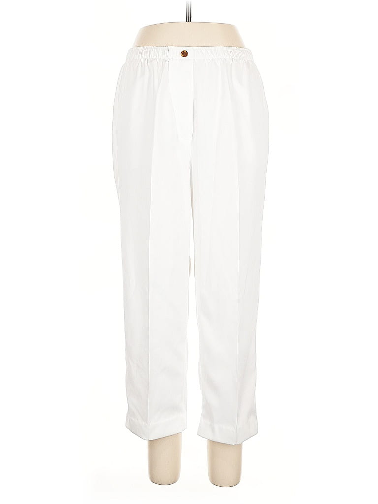 Pre-owned Alia Casual Pants In White