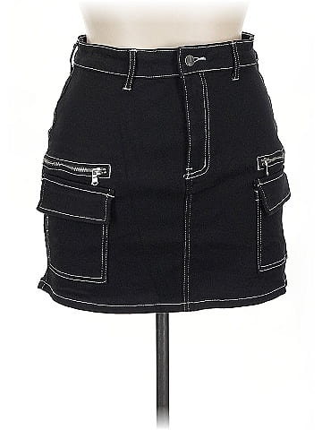 Fashion Nova Denim Skirt (view 1)