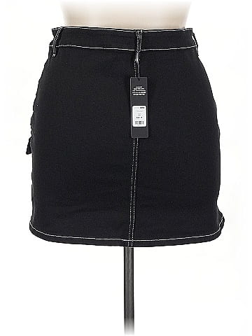 Fashion Nova Denim Skirt (view 2)
