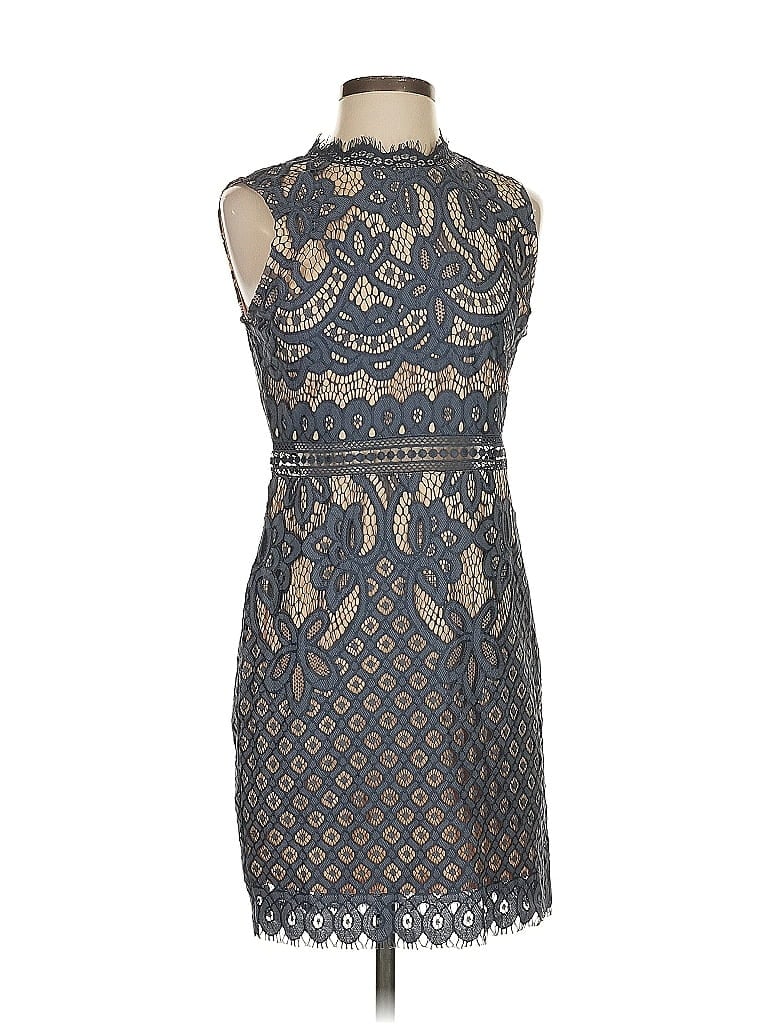 Mi Ami Cocktail Dress In Blue