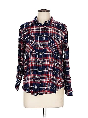 Ambiance Long Sleeve Button-Down Shirt (view 1)